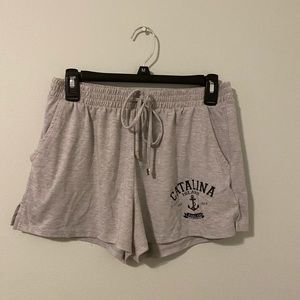 grey comfy shorts